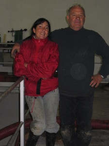 Laurence Feraud and her father