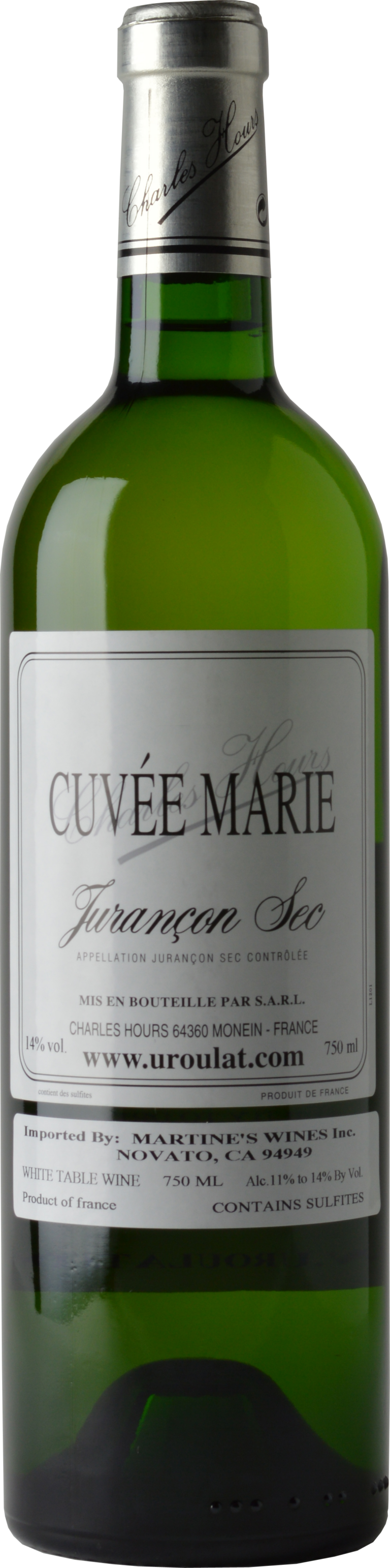 Juran on sec cuv e marie martines wines